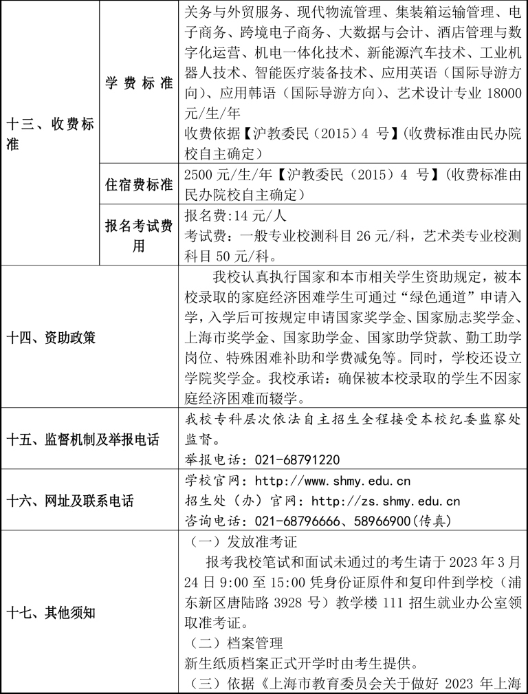 上海民远职业技术学院 2023年上海市普通高校招生章程(1)-10.jpg